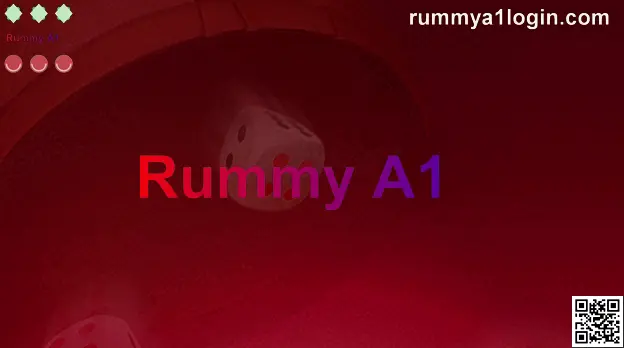 Rummy A1 homepage hero image for Indian users showing login, registration guidance, and safety-focused review layout